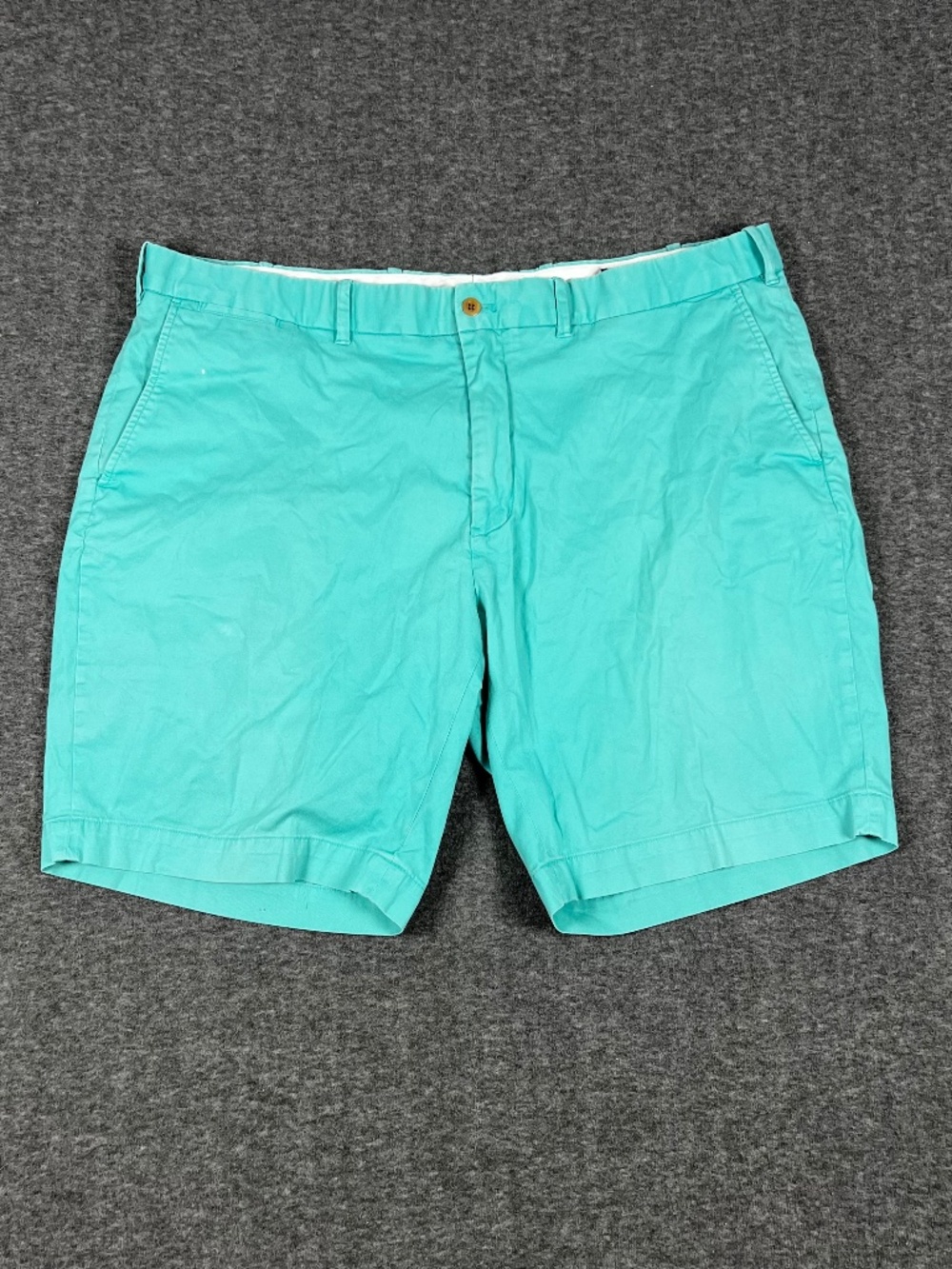 Polo Golf 2014 U.S. Open Championships Twill Shorts Men's 42 Teal Embroidered